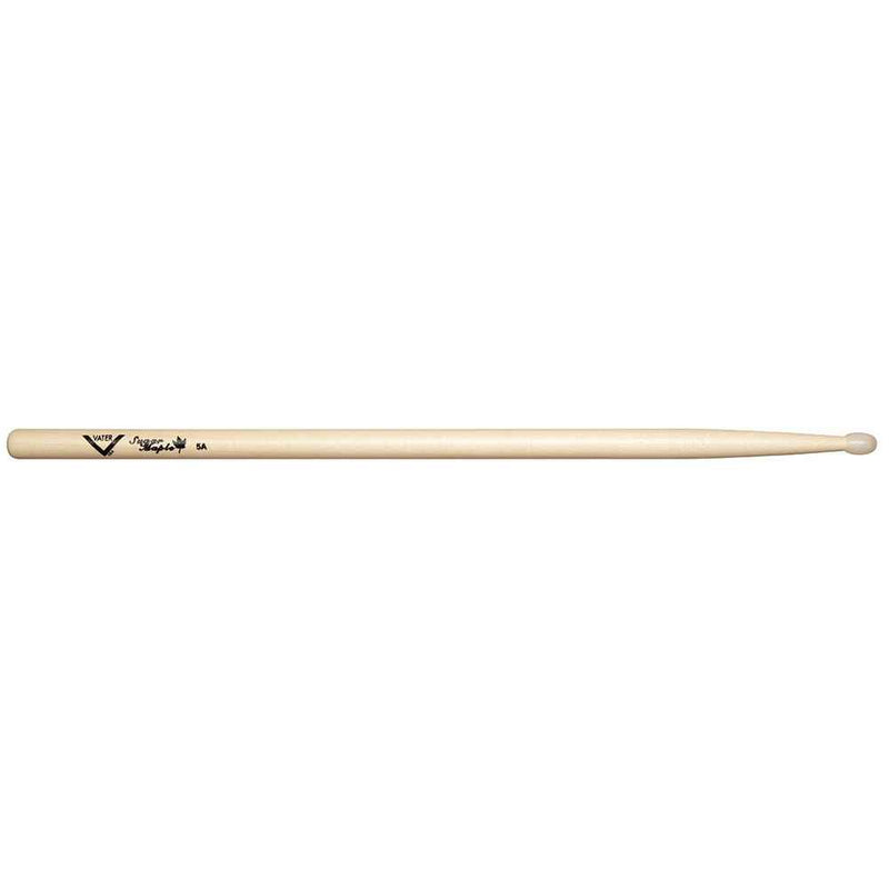 Vater Drum Sticks: Sugar Maple 5A Nylon Tip Sticks