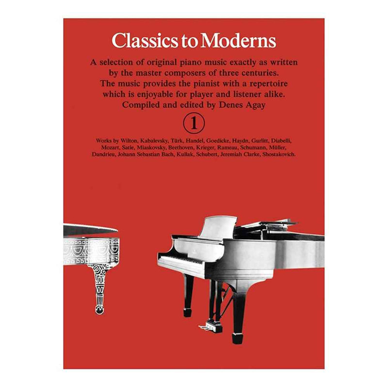 Classics to Moderns 1