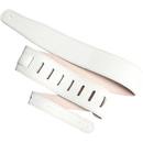 Constant Burgeois Leather Guitar Strap Samara Series White