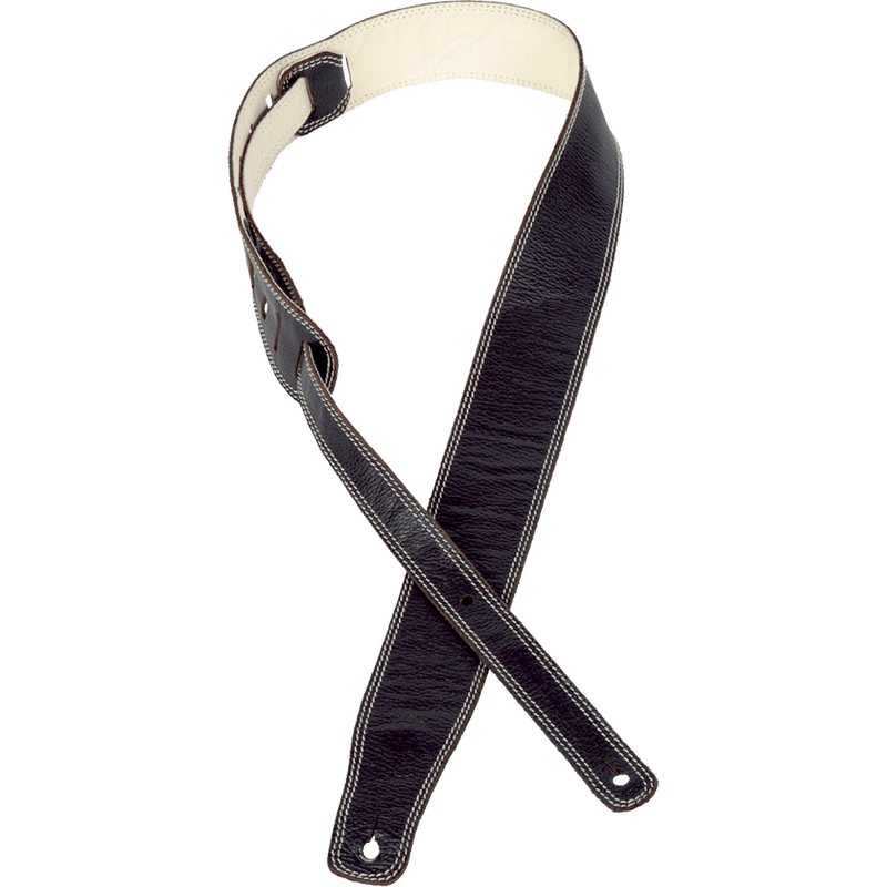 Constant Burgeois Leather Guitar Strap Samara Series Brown