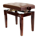 Steinhoven Piano Stool Prima, Polished Walnut Adjustable