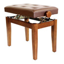 Steinhoven Piano Stool Prima, Satin Cherry Adjustable