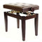 Steinhoven Piano Stool Prima, Satin Mahogany Adjustable