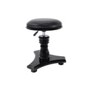 Steinhoven Piano Stool Round, Polished Ebony Adjustable