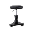 Steinhoven Piano Stool Round, Polished Ebony Adjustable