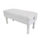 White Adjustable Duet Piano Stool, Steinhoven Concerto