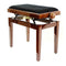 Steinhoven Piano Stool Legato, Polished Walnut Adjustable