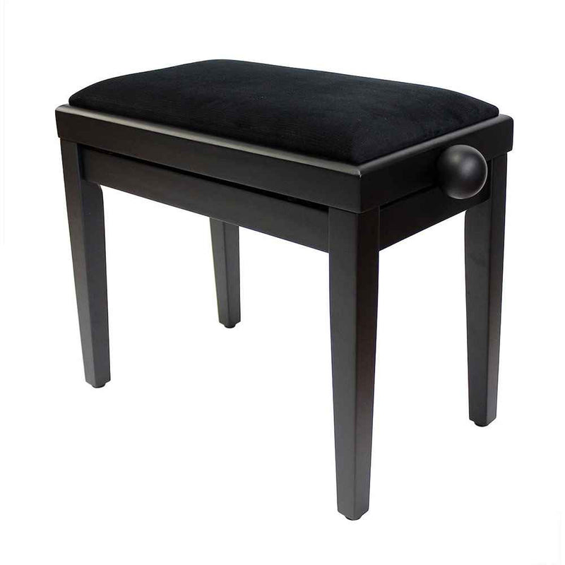 Steinhoven Piano Stool Legato, Satin Black Adjustable