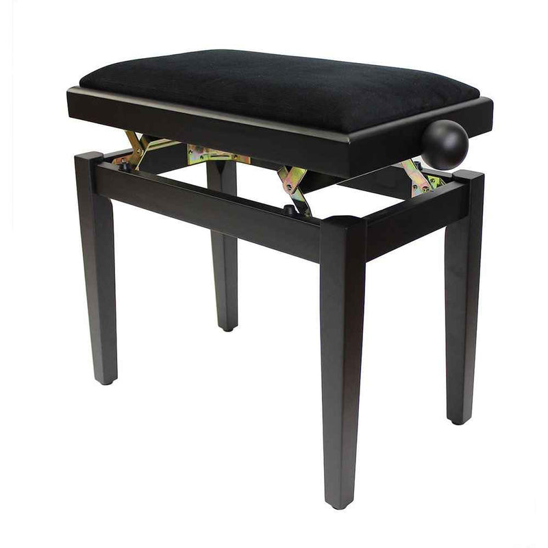 Steinhoven Piano Stool Legato, Satin Black Adjustable