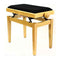 Adjustable Piano Bench, Steinhoven Legato: Satin Beech