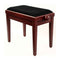 Steinhoven Piano Stool Legato, Satin Mahogany Adjustable