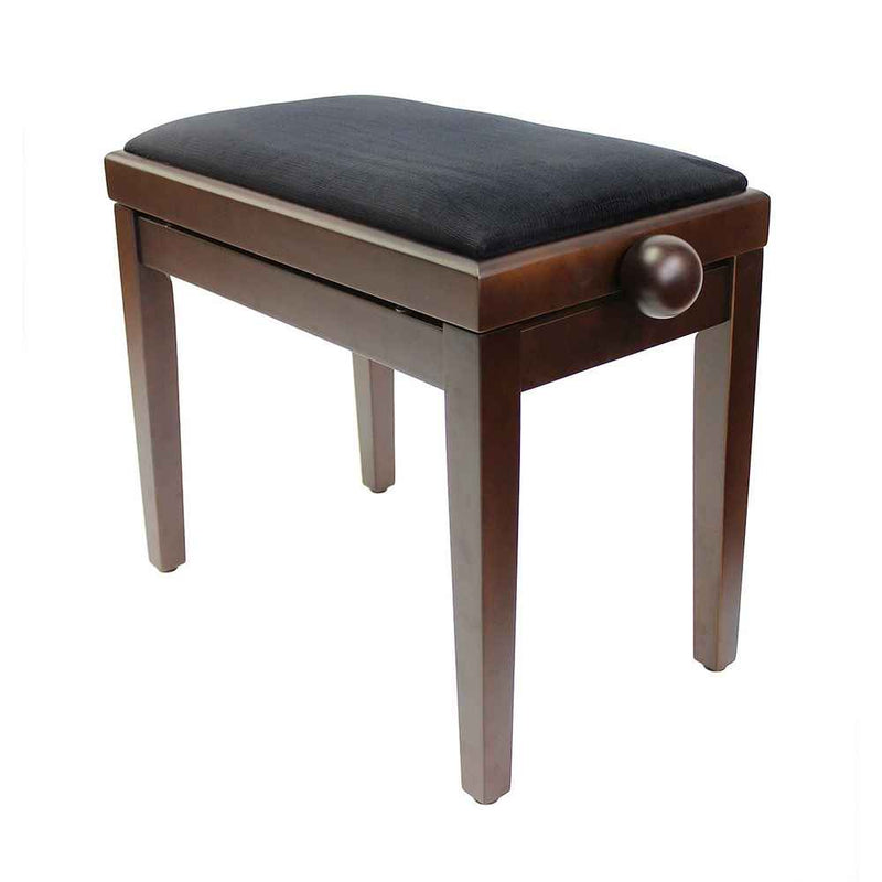 Steinhoven Piano Stool Legato, Satin Walnut Adjustable