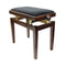 Steinhoven Piano Stool Legato, Satin Walnut Adjustable