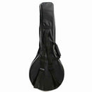Koda 5 string banjo bag, 10mm, front accessory pocket Rear