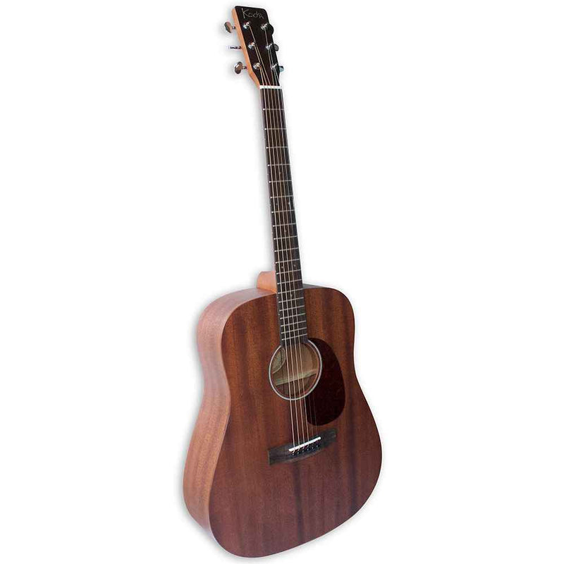 Koda: 4/4 Acoustic Guitar Mahogany Dreadnought W/Bag