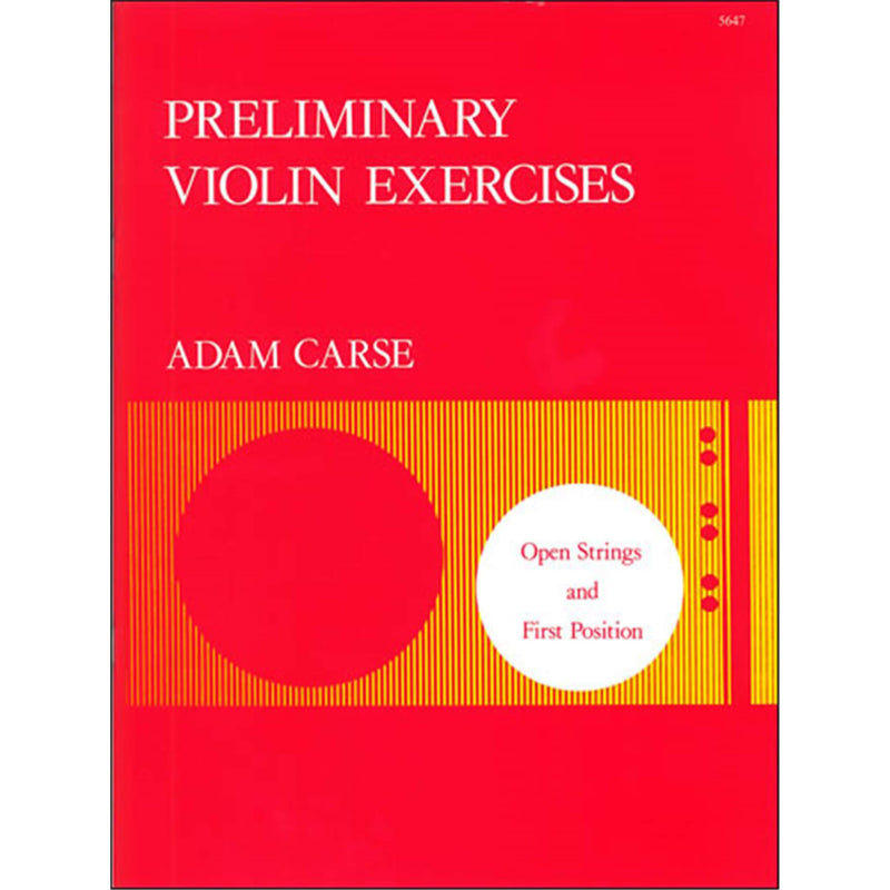 Preliminary Violin Exercises: Open Strings and First Position