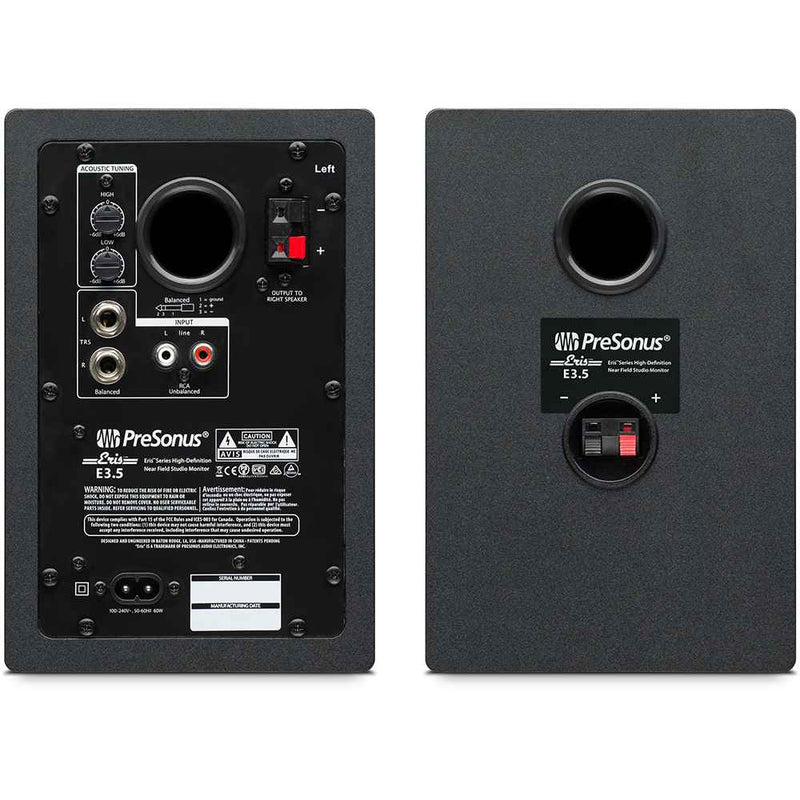 PreSonus Eris 3.5 Studio Monitors (Pair)