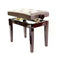 Steinhoven Piano Stool Prima, Polished Mahogany Adjustable