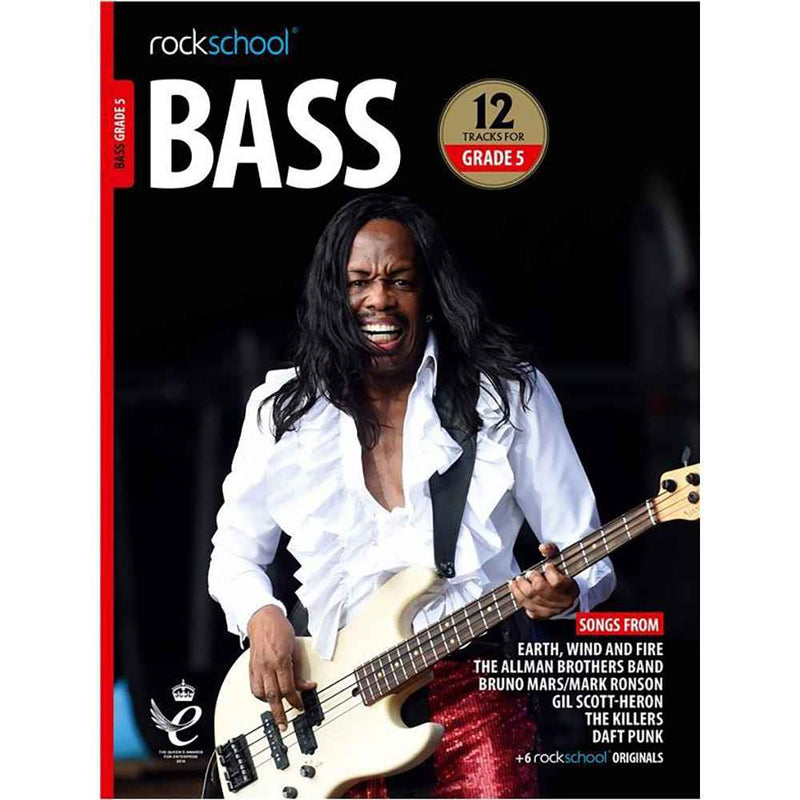 Rockschool Bass Guitar Grade 5 2018+ Exam Book