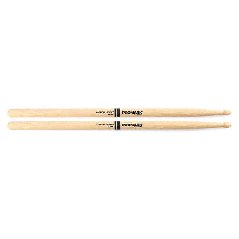 Promark Drumsticks: Hickory 2B Wood Tip