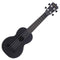 Koda Soprano Polycarbonate Ukulele Black Satin front